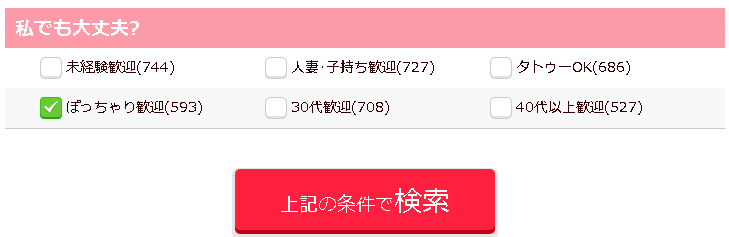 ぽっちゃり歓迎